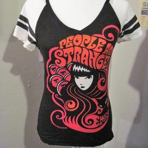 People Are Strange Tee by Emily the Strange